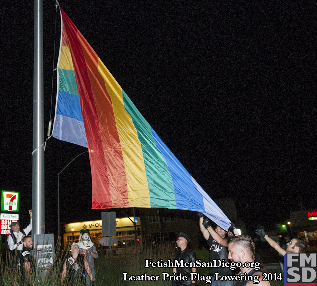 FMSD - Leather Pride Flag Lowering 2014 - DSC_5001.jpg